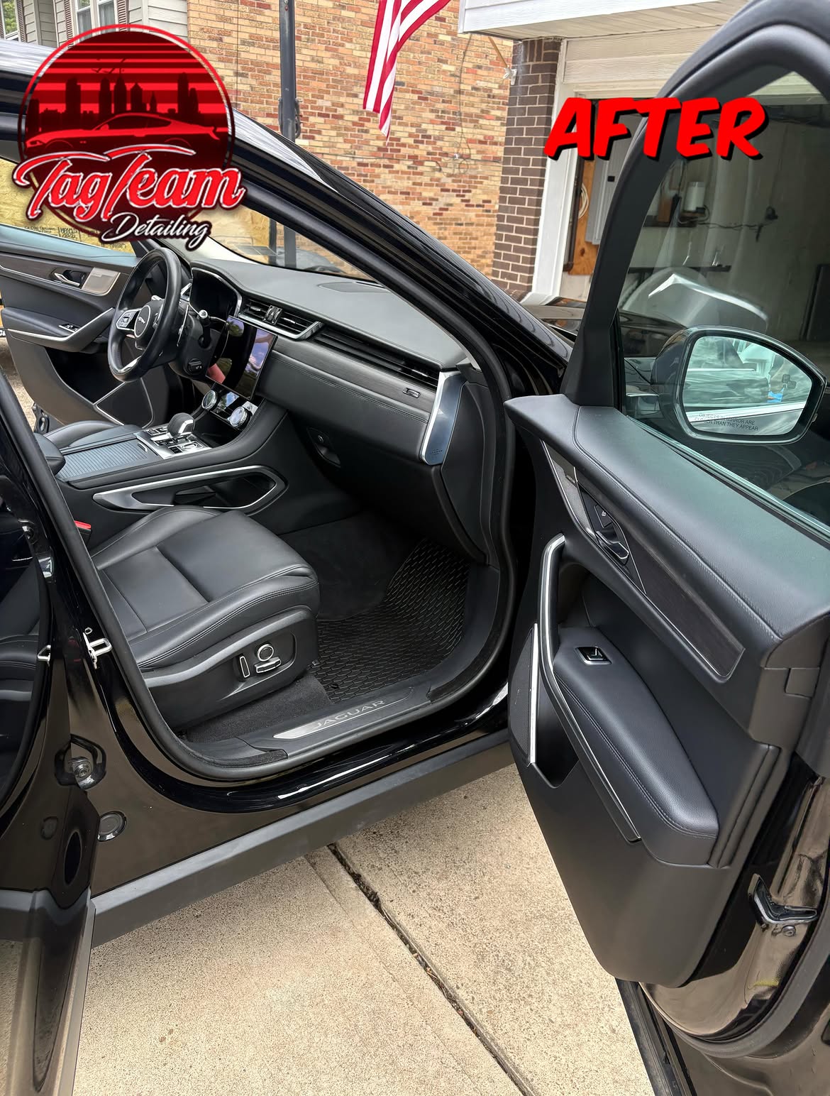 Jaguar interior detail